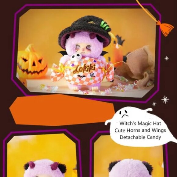 Lokiki Trick or Treat series -- BOBO CANDY, the witch! - Picture 10 of 11